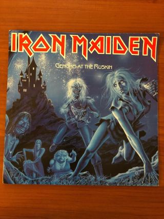 Iron Maiden ‎genghis At The Ruskin Dec 31 1981 Vinyl Extremely Rare