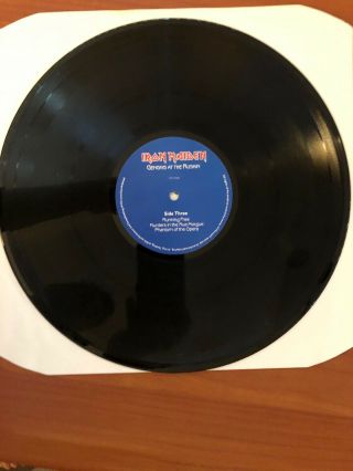 Iron Maiden ‎Genghis At The Ruskin Dec 31 1981 VINYL EXTREMELY RARE 8
