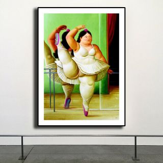 Fernando Botero - “Dancer at The Barre 