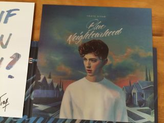 Troye Sivan Blue Neighbourhood Deluxe 2LP Vinyl Blue Colored RARE 7
