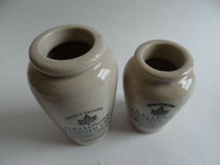 Two Sizes of,  GALLOWAY PRESERVED CREAM,  STRANRAER Cream Pots 3