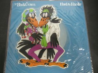 Vinyl Record 10” Shaped Picture Disc The Black Crowes Hard To Handle (o) 83