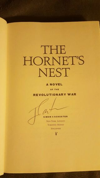 Book Signed By Jimmy Carter,  The Hornet ' s Nest 4