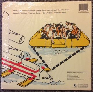 Neil Young - Landing On Water 1986 LP on Geffen,  GHS 24109 - w/ inner,  shrink 2
