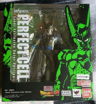 S.  H.  Figuarts Dragon Ball Z Perfect Cell 2018 Sdcc Event Exclusive Color Figure