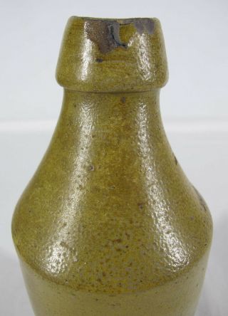 1860 ' s Pre Prohibition STONEWARE Bottle JOHNSTON & CO / MEAD yqz 7