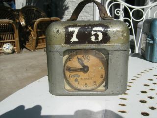 Racing Pigeon Timer Clock Stb - - - Made In Switzerland