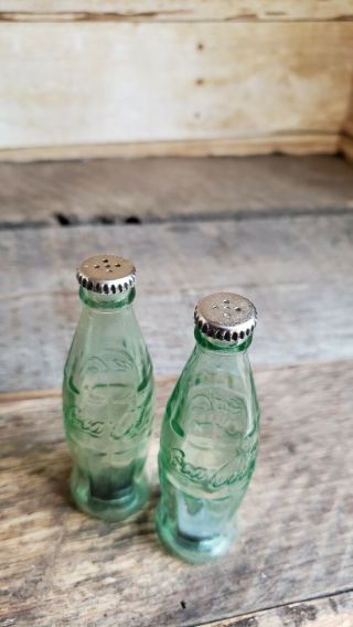Coca Cola Salt and Pepper Shakers Coke Bottle Shaker Set 2