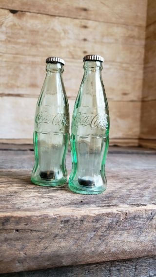 Coca Cola Salt and Pepper Shakers Coke Bottle Shaker Set 5