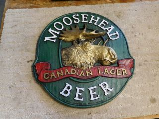 Moosehead Canadian Lager Beer 3d Sign