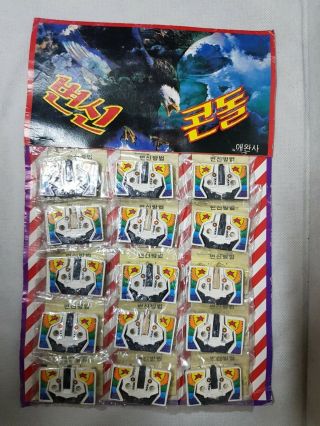 Rare Transformers Cassette Bird 15 Korean Robot Figure Toy Model Ko Japan Anime