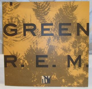 Green Rem 1988 Vinyl Record Album Pressing