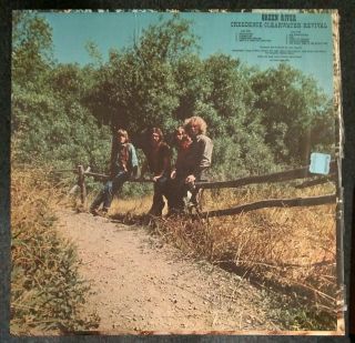 Creedence Clearwater Revival Green River VINTAGE USA LP No Barcode 2