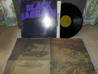 Black Sabbath Ex - M - In Shrink Poster Lp Master Of Reality