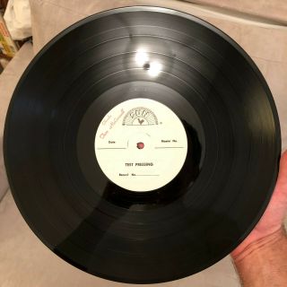 Jerry Lee Lewis - Duets Test Pressing With Cover Slick Sun Records Lp