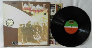 Led Zeppelin Ii (atlantic/sd8236) 1969 Vg,  /vg,