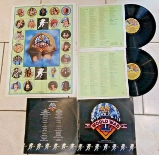 All This And World War Ii 2 X Lp Set W/ Poster Beatles Elton John Keith Moon