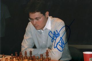 Peter Leko " Grandmaster - Chess " Signed 4x6 Inch Photo Autograph