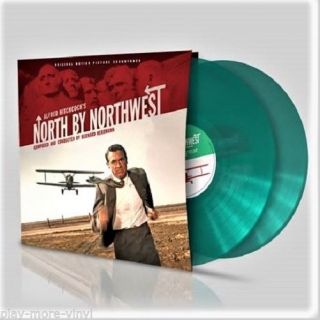 Bernard Herrmann North By Northwest 2x Lp Green Vinyl 2017 Silva Screen