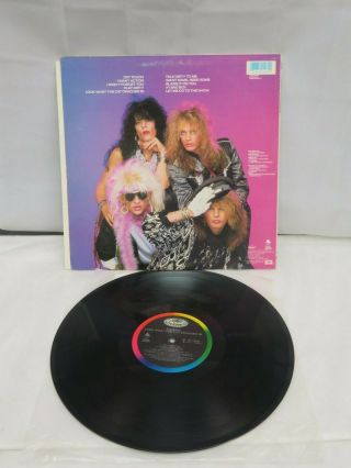 Poison Look What The Cat Dragged In LP EX VG With Insert ST 12523 ENIGMA 2