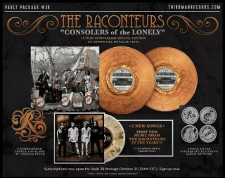 The Raconteurs Jack White Consolers Of The Lonely Third Man Records Tmr Vault 38