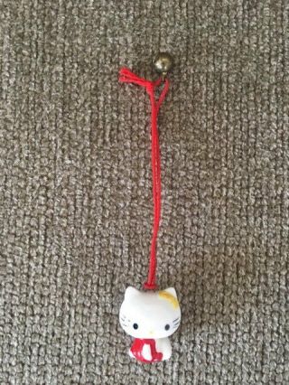 1976 Sanrio Bone China Vintage My Melody Bell Ornament Hello Kitty Charm