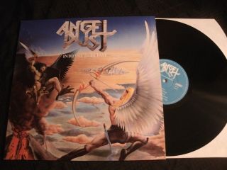 Angel Dust - Into The Dark Past - 1987 First German Vinyl 12  Lp/hard Rock Metal