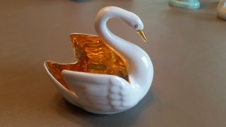 Goodfriend Spain True Porcelain Swan With Gold Details