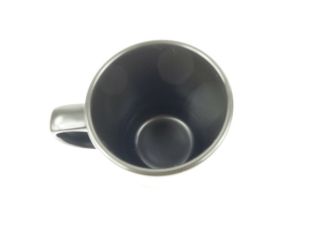 Starbucks Coffee Mug w/ Cork Bottom Espresso Black Brown Ceramic 18 fl oz 5
