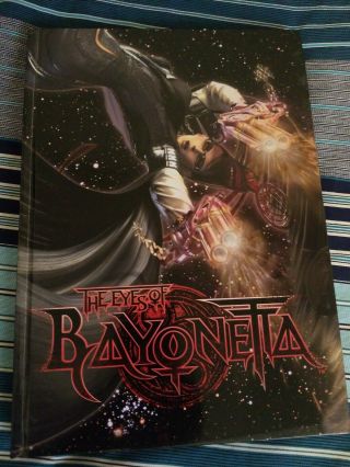 The Eyes Of Bayonetta Hardcover Art Book Udon English Dvd Witchcraft