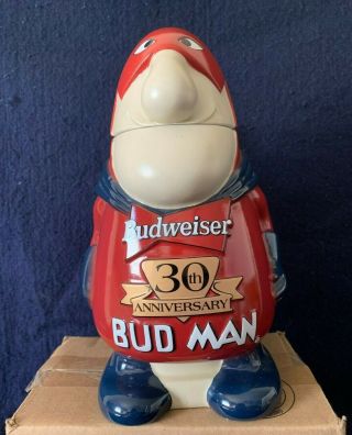 Budweiser Budman 30th Anniversary Stein 19834