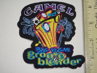 Vintagelas Vegas Camel Groove Blender Bar Patch Slot Machines Token Bx H 7