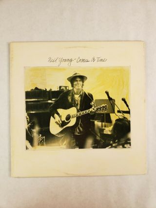Neil Young Comes a Time 1978 LP VINYL Record Album 4