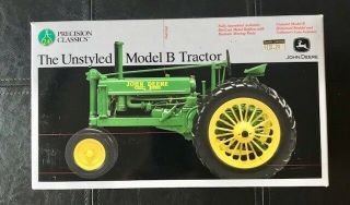 Ertl 1/16 John Deere Unstyled Model B Precision 24 Tractor - Nib