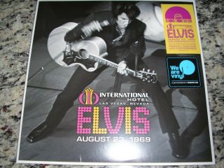 Elvis - International Hotel Las Vegas August 23,  1969 - Rsd Record Store Day 2019