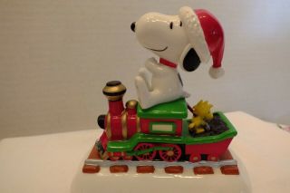 2011 Dept 56 Snoopy Peanuts Christmas Express Figurine