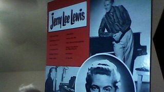Jerry Lee Lewis 1958 Sun Lp - 1230 1st Press Lp Glossy Cover; Record Good