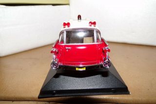 1959 CADILLAC MILLER METEOR AMBULANCE 1:43 SCALE O SCALE ATLAS 8