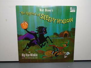 Walt Disney The Legend Of Sleepy Hollow (nm) 1285 Lp Vinyl Record
