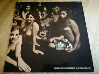 Jimi Hendrix 2x Lp Electric Ladyland Uk Polydor Press Near & Nude Cover,
