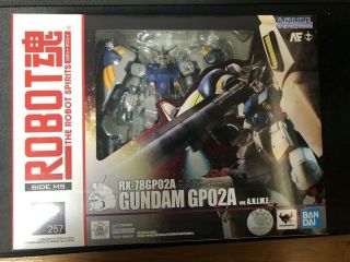 Bandai Robot Spirit Side Ms Rx - 78gp02a Gundam Prototype 02 Ver.  A.  N.  I.  M.  E.  A