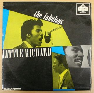 Rare The Fabulous Little Richard 1958 Ha - U 2193 12 " 1st Uk Press Lp Album Ex,
