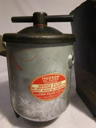 NOS Hudson Motor Company Oil Filter set RARE 4