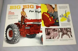 Vintage IH McCormick Farmall 806 Tractor Brochure International Harvester 2
