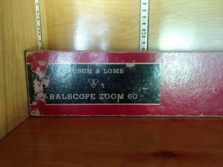 1960s Bausch & Lomb Balscope Zoom 60 4