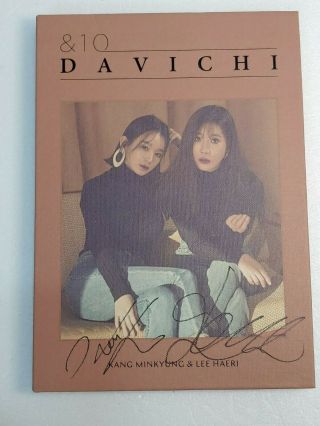 Korea Music] Davichi - [&10] 3rd Album Cd K - Pop (signed Cd)