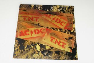 AC/DC - T.  N.  T.  1975 Australian 1st Blue Roo LP Vinyl Record Albert Prod ACDC TNT 2