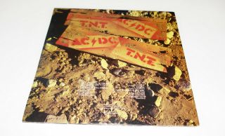 AC/DC - T.  N.  T.  1975 Australian 1st Blue Roo LP Vinyl Record Albert Prod ACDC TNT 4