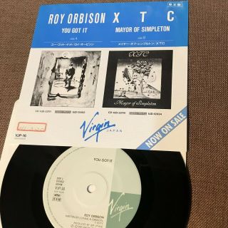 Roy Orbison You Got It /xtc Mayor Of Simpleton Japan Promo - Only 7 " Record Vjp - 16