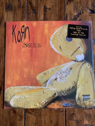 Korn “issues” Vinyl First Pressing 1999